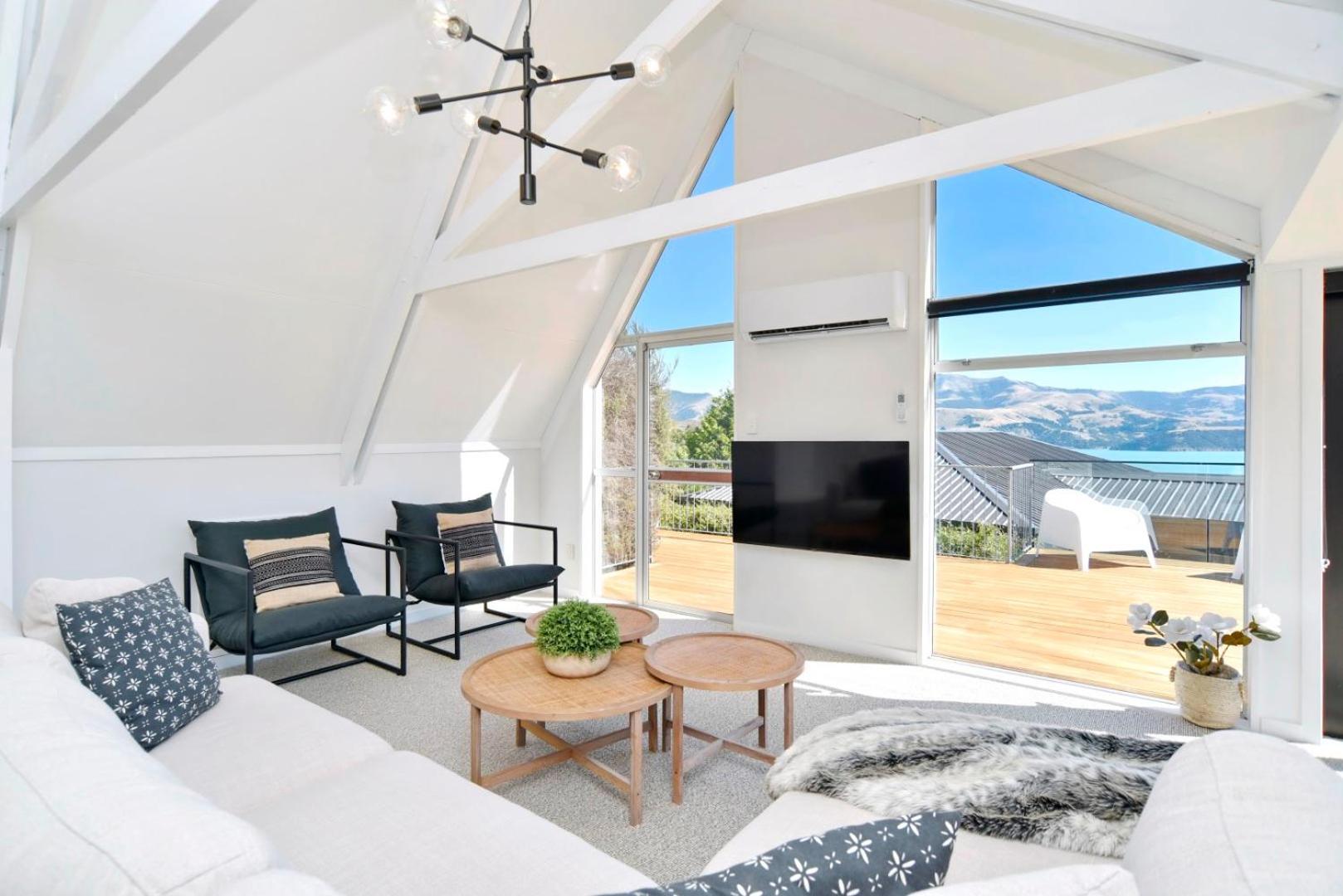 Akaroa Harbour View - Christchurch Holiday Homes מראה חיצוני תמונה